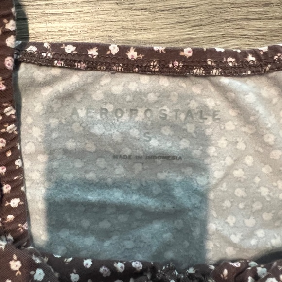 Aeropostale boho floral crop top - Picture 3 of 6